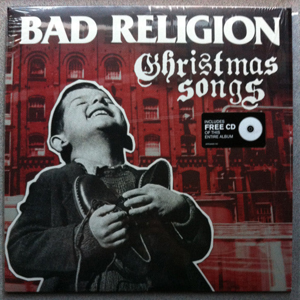 Bad Religion : Christmas Songs (LP, S/Sided, Album, Etch + CD, Album)