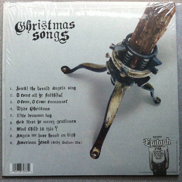 Bad Religion : Christmas Songs (LP, S/Sided, Album, Etch + CD, Album)