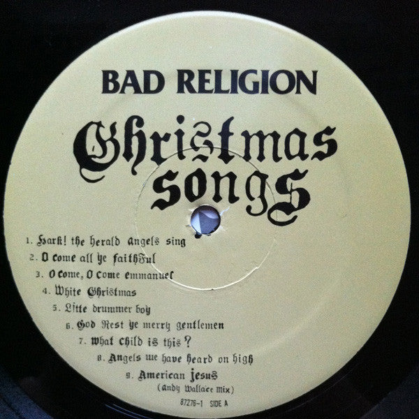 Bad Religion : Christmas Songs (LP, S/Sided, Album, Etch + CD, Album)