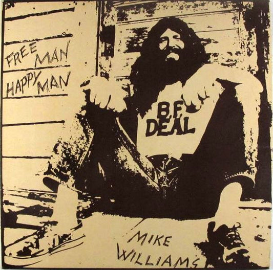 Mike Williams (18) : Free Man, Happy Man (LP)