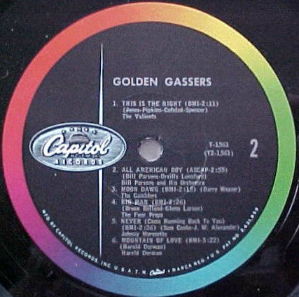 Various : Golden Gassers (LP, Comp)