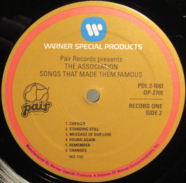 The Association (2) : Songs That Made Them Famous (2xLP, Comp)