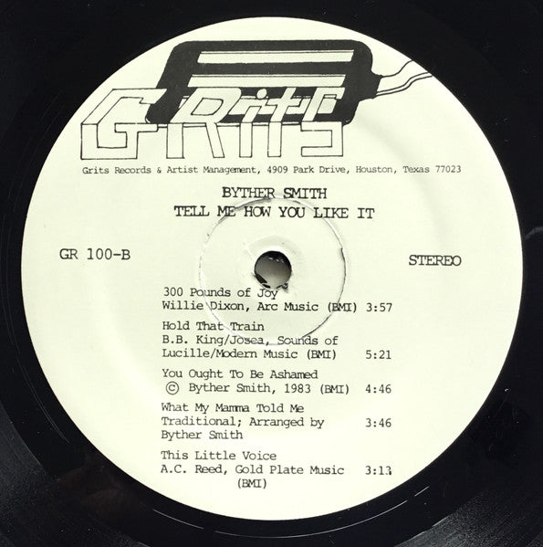 Byther Smith : Tell Me How You Like It (LP, Album)