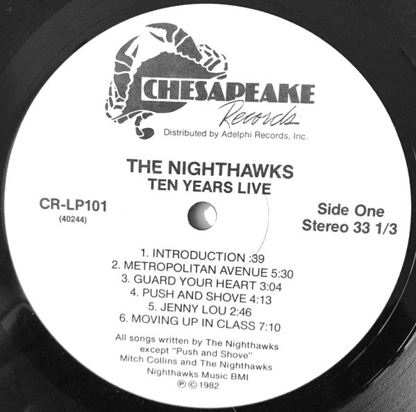 The Nighthawks (3) : Ten Years Live (LP, Album)