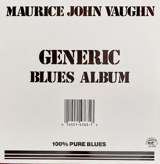 Maurice John Vaughn : Generic Blues Album (LP)