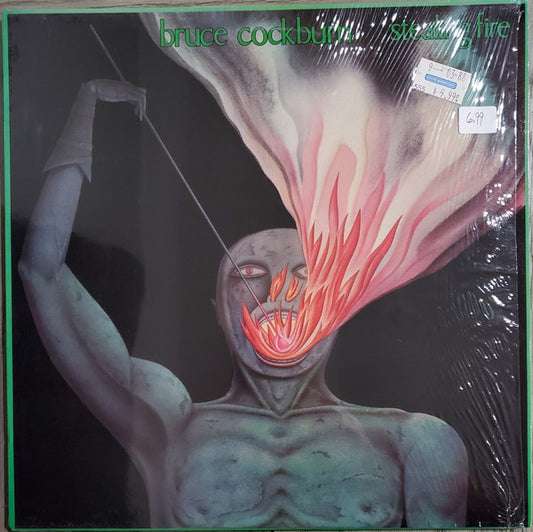 Bruce Cockburn : Stealing Fire (LP, Album, RE)