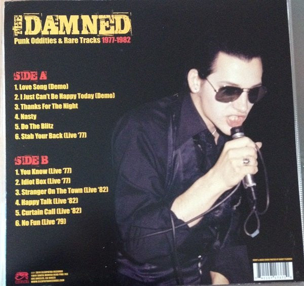 The Damned : Punk Oddities & Rare Tracks 1977-1982 (LP, Comp, Blu)