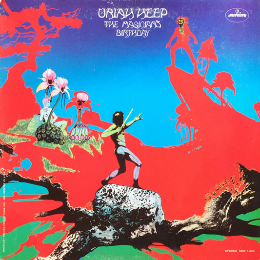 Uriah Heep : The Magician's Birthday (LP, Album, Club, RE)