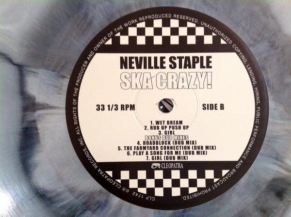 Neville Staple : Ska Crazy! (LP, Album, Ltd, Num, Gre)