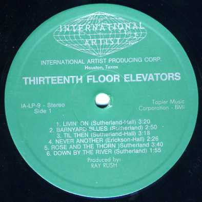 13th Floor Elevators : Bull Of The Woods (LP, Album, RP)