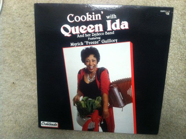 Queen Ida And The Bon Temps Zydeco Band Featuring Myrick Guillory : Cookin' With Queen Ida And Her Zydeco Band Featuring Myrick "Freeze" Guillory (LP)