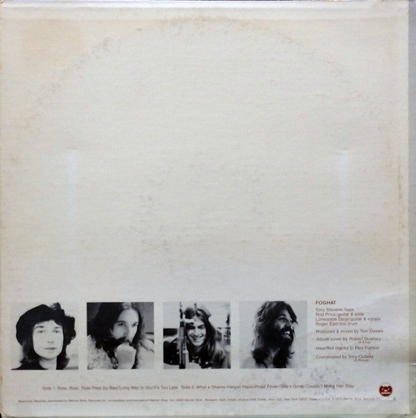 Foghat : Foghat (LP, Album, Ter)