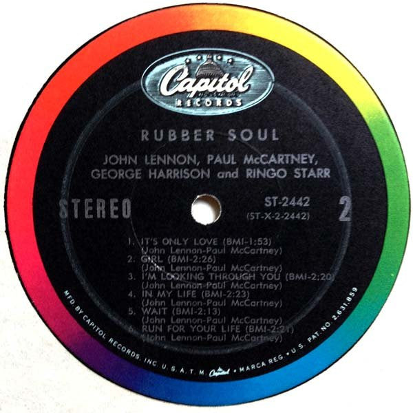 The Beatles : Rubber Soul (LP, Album, Los)