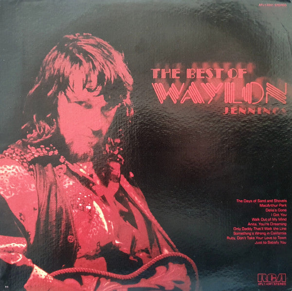 Waylon Jennings : The Best Of Waylon Jennings (LP, Comp, RE)