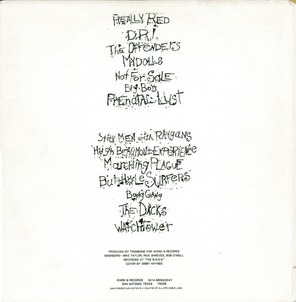 Various : Cottage Cheese From The Lips Of Death (LP, Comp)