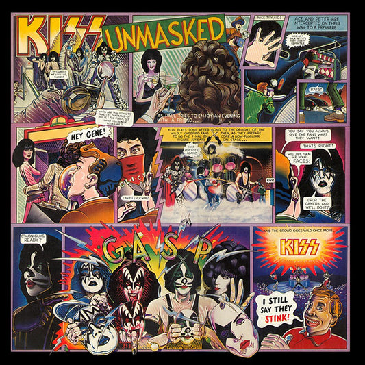 Kiss : Unmasked (LP, Album, Club)