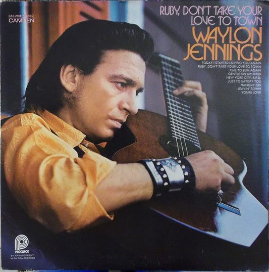 Waylon Jennings : Ruby, Don't Take Your Love To Town (LP, Album, Comp, Bla)