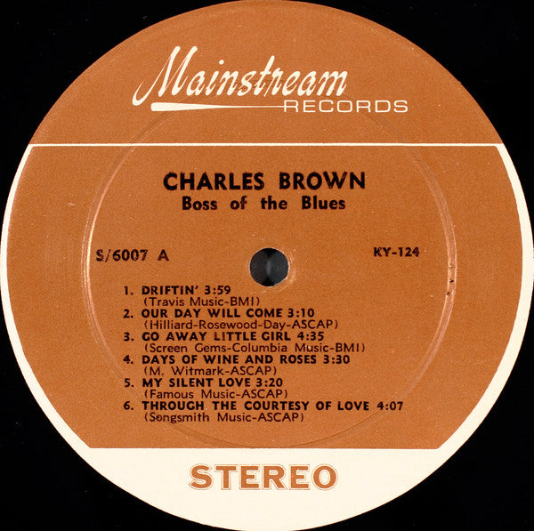 Charles Brown : Boss Of The Blues (LP, Album)