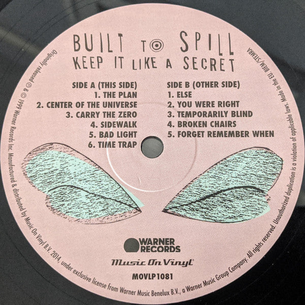 Built To Spill : Keep It Like A Secret (LP, Album, RE, 180)