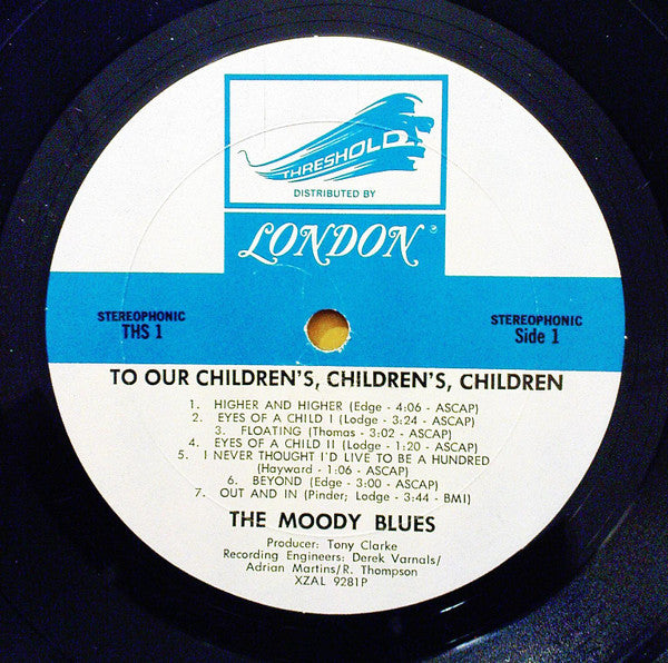 The Moody Blues : To Our Children's Children's Children (LP, Album, Mon)