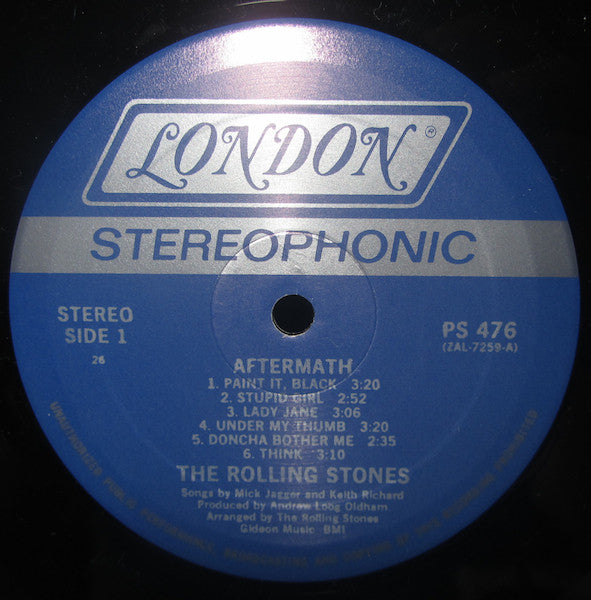The Rolling Stones : Aftermath (LP, Album, RE, 26 )