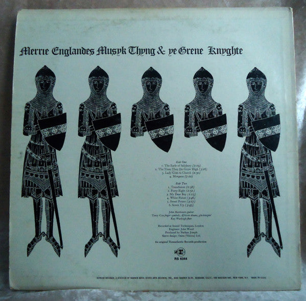 John Renbourn : Sir John Alot Of Merrie Englandes Musyk Thyng & Ye Grene Knyghte (LP, Album, RP)