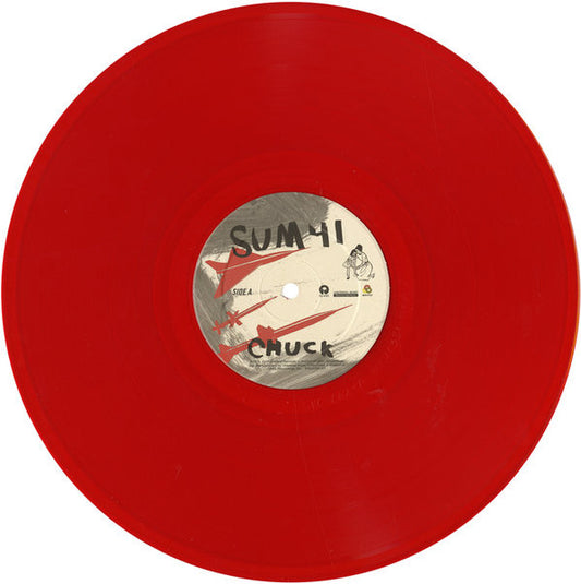 Sum 41 : Chuck (LP, Album, Ltd, RE, Red)
