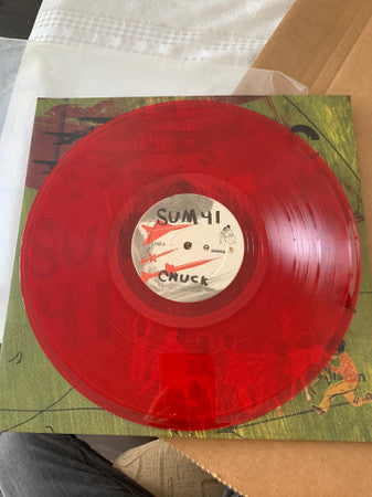 Sum 41 : Chuck (LP, Album, Ltd, RE, Red)
