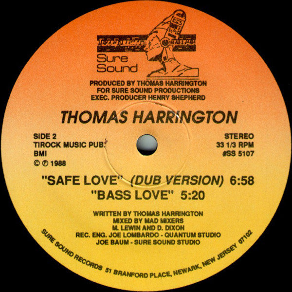 Thomas Harrington : Safe Love (12")