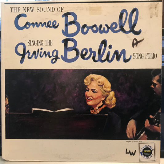 Connie Boswell : Connee Boswell Sings Irving Berlin - A Golden Anniversary Tribute (LP, Album)