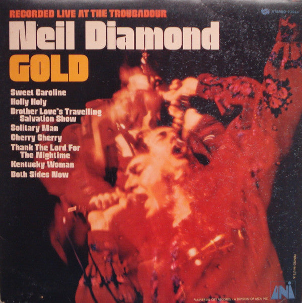 Neil Diamond : Gold (LP, Album, RE, All)