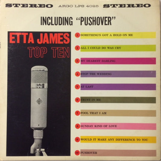 Etta James : Etta James Top Ten (LP, Comp, RE)