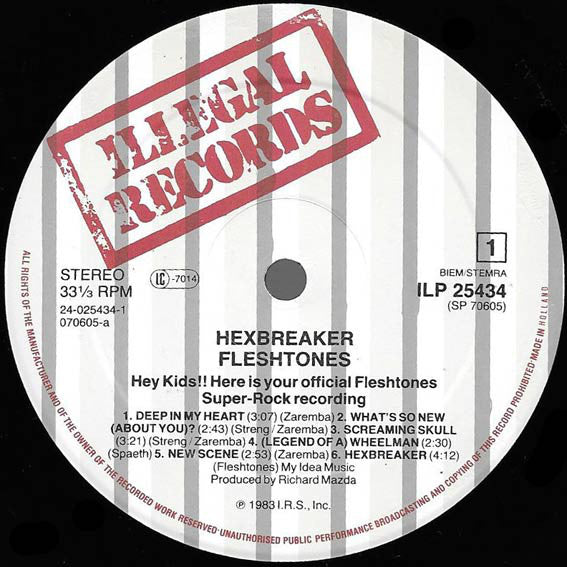 The Fleshtones : Hexbreaker! (LP, Album)