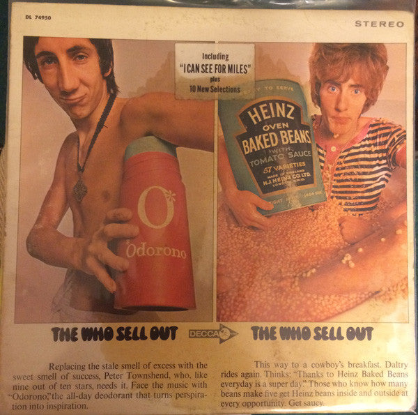 The Who : The Who Sell Out (LP, Album, Pin)