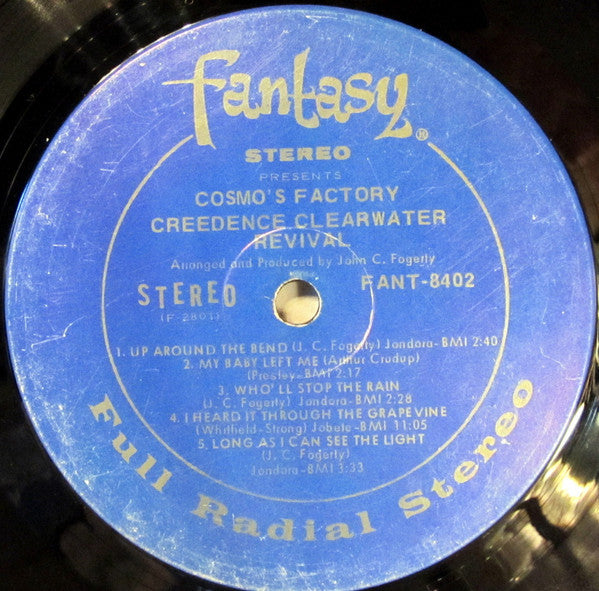 Creedence Clearwater Revival : Cosmo's Factory (LP, Album, Ind)