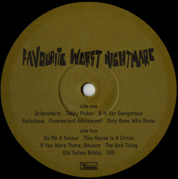 Arctic Monkeys : Favourite Worst Nightmare (LP, Album, RE)