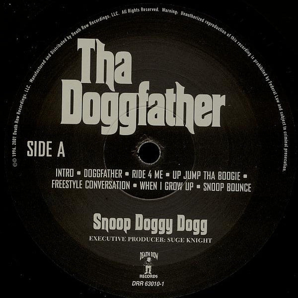 Snoop Doggy Dogg* : Tha Doggfather (2xLP, Album, RE, RM)