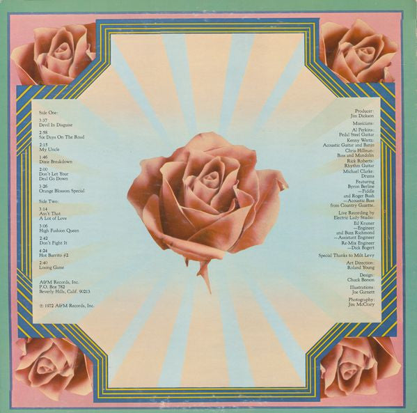 The Flying Burrito Bros : The Last Of The Red Hot Burritos (LP, Album, Ter)
