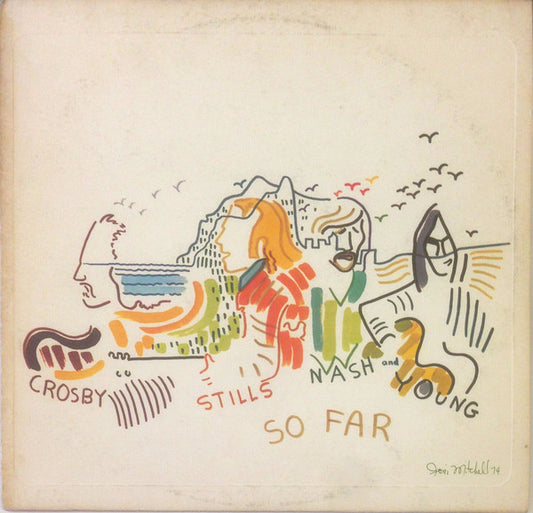 Crosby, Stills, Nash & Young : So Far (LP, Comp, MO )