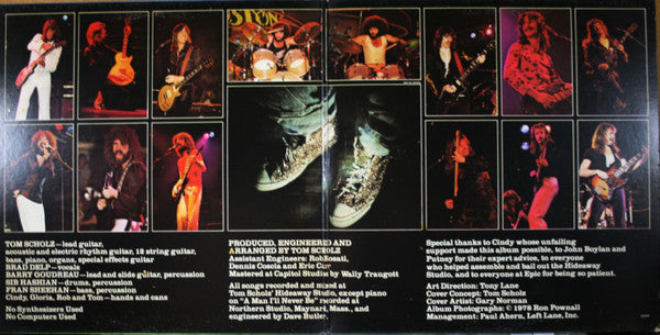 Boston : Don't Look Back (LP, Album, San)