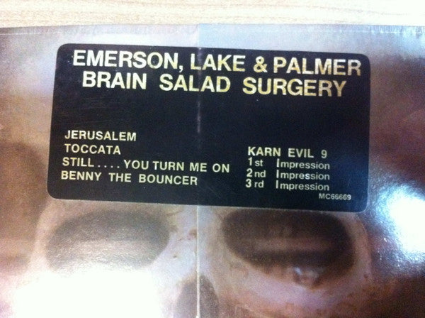 Emerson, Lake & Palmer : Brain Salad Surgery (LP, Album)