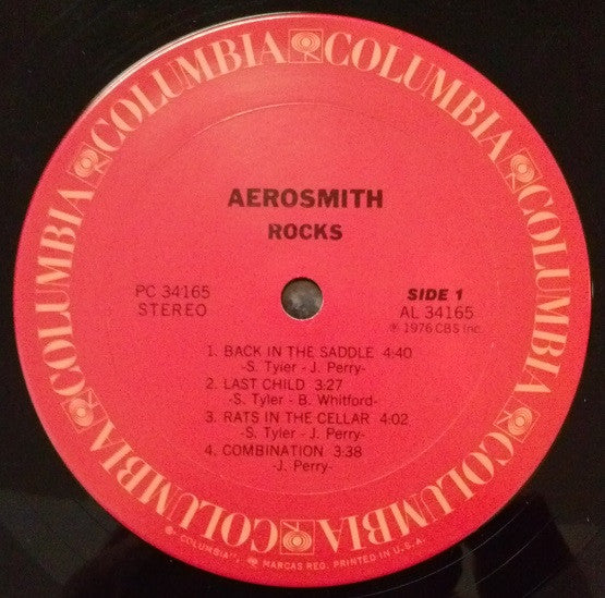 Aerosmith : Rocks (LP, Album, Ter)