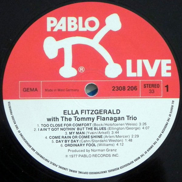 Ella Fitzgerald With The Tommy Flanagan Trio* : Montreux '77 (LP, Album)