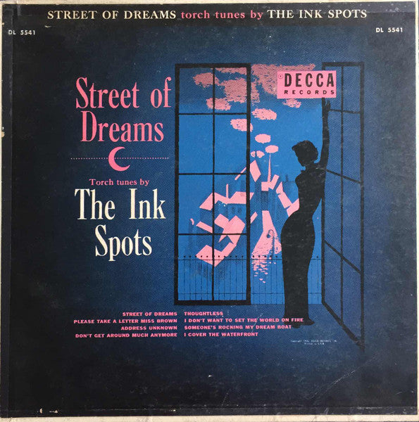 The Ink Spots : Street Of Dreams (10", Comp)