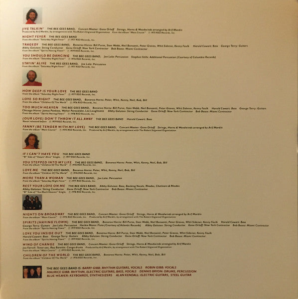Bee Gees : Greatest (2xLP, Comp, Club, Gat)