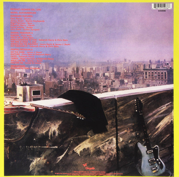Blondie : AutoAmerican (LP, Album, RE, 180)