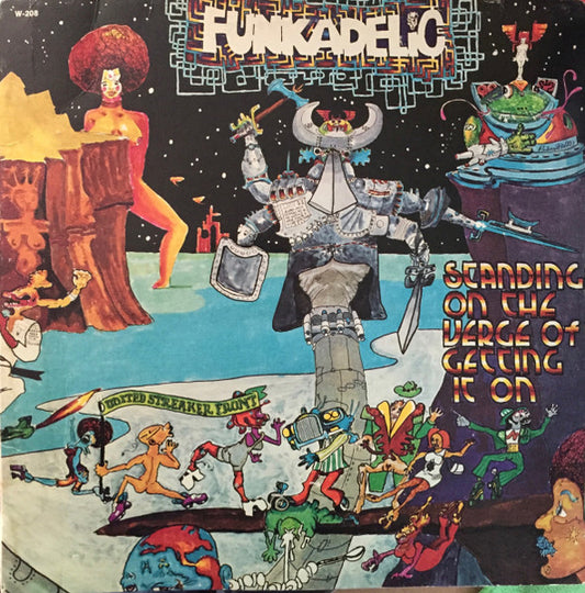 Funkadelic : Standing On The Verge Of Getting It On (LP, Album, Promo, RE, Gat)