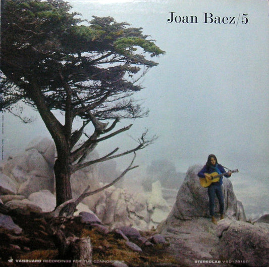 Joan Baez : 5 (LP, Album, RE, San)