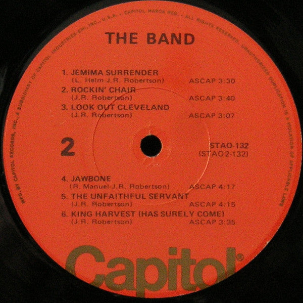 The Band : The Band (LP, Album, RE, Los)