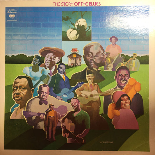 Various : The Story Of The Blues (2xLP, Comp, Mono, RE)